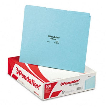 Esselte Pendaflex Esselte Pendaflex PN203 Top Tab File Guides  Blank  1/3 Tab  25 Point Pressboard  Letter  50 per Box PN203